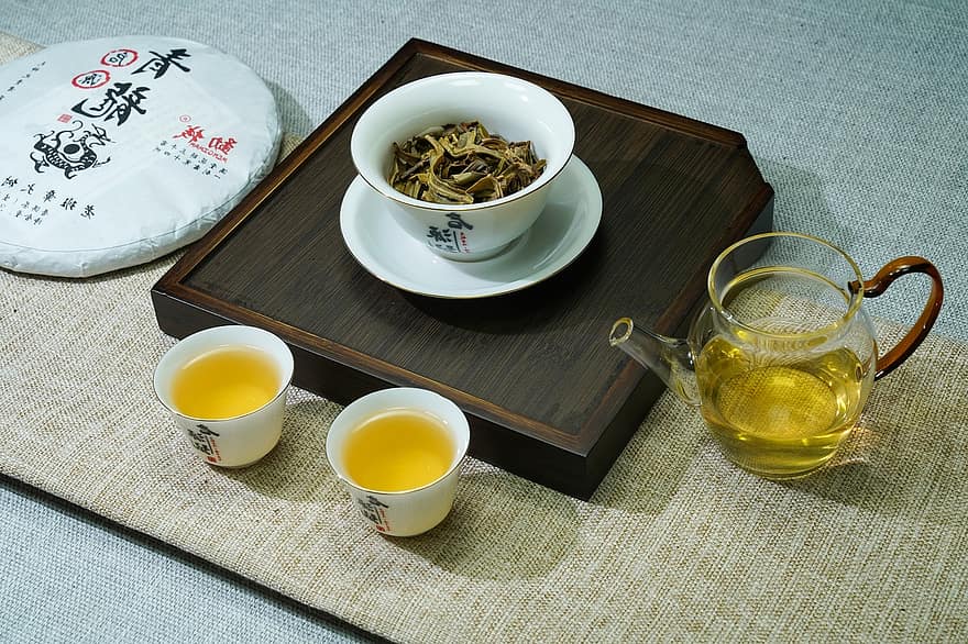 ceai, Ceai Pu'er, tradiţional, băutură, pu-erh