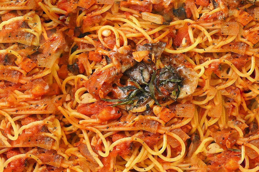masakan italia, Semacam spageti, hidangan, makanan, gourmet, makan, merapatkan, makanan laut, makan siang, kesegaran, piring