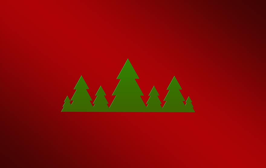 Navidad, estrella, fondo, blanco, rojo, ola, vibración, montañoso, resumen