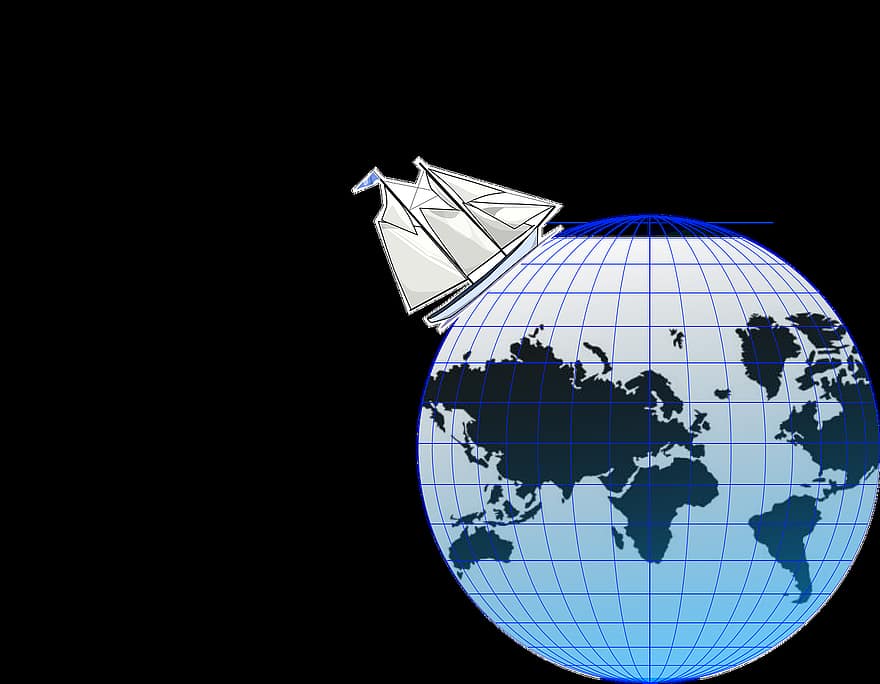 Globe, Worldwide, Trip Around The World, Travel, Global, On The Go, Ship