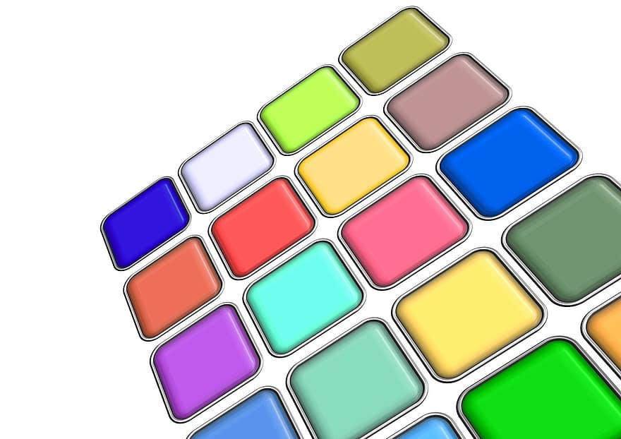 barva, diagram chromatičnosti, výběr barvy, tlačítko, stylový