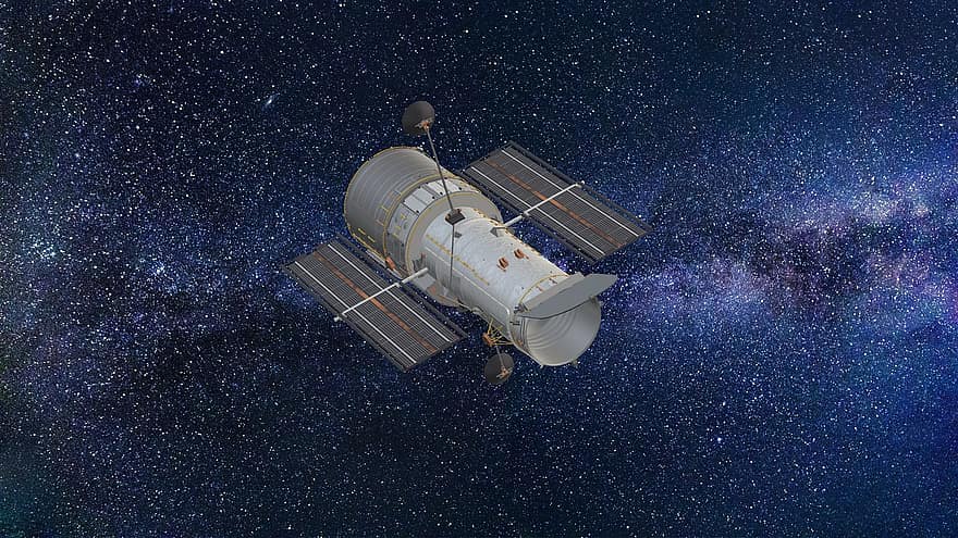 χώρος, τηλεσκόπιο, hubble, δορυφόρος, επιστήμη, nasa