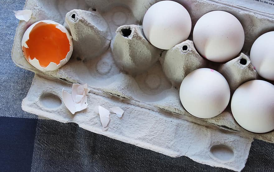 Eggs, The Yolk, Choresterol, Fragility, Egg Packaging, Egg, Raw, Egg White, Food, Organic, Product
