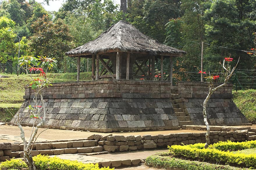 ναός, ινδονησία, πάρκο, ιστορικός χώρος