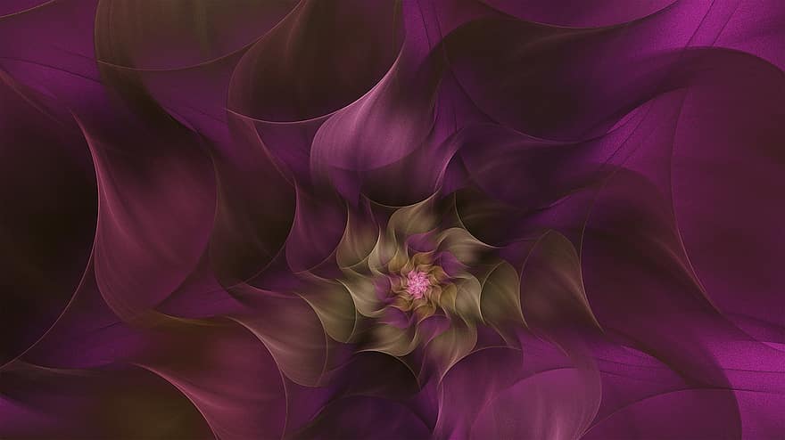 fractal, Hồng, Hoa oải hương, bông hoa, hoa