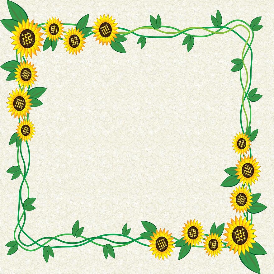 Slunečnicová krajka pozadí, Slunečnicový papír, Digitální papír slunečnice, Krajkový papír, papír, slunečnice, rám, květinový, dekorace, Pozdrav, žlutá