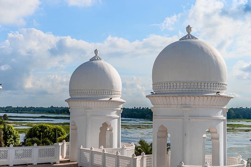 Building, Fort, Temple, Mausoleum, Landmark, Agartala Nir Mahal, India, Architecture, Travel, Hindu, Heritage