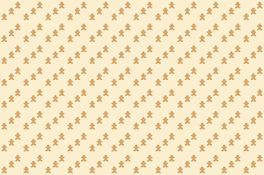 Christmas Wrapping Paper, Christmas Paper, Pattern, Christmas Patterns, Gingerbread Man, Background, Background Pattern, Pattern Background, Christmas