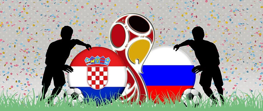 Four Tele Lfinale, world cup 2018, Nga, croatia