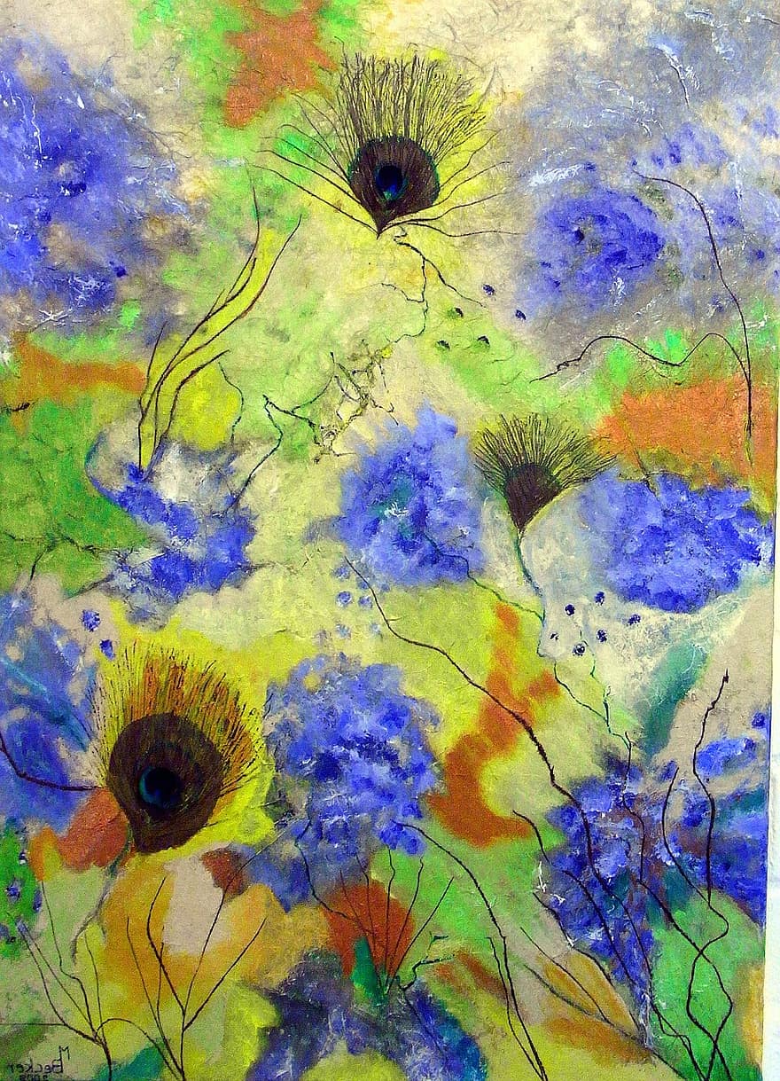 Flowers, Nature, Painting, Image, Art, Paint, Color, Artistically, Image Painting, Artists, Composition