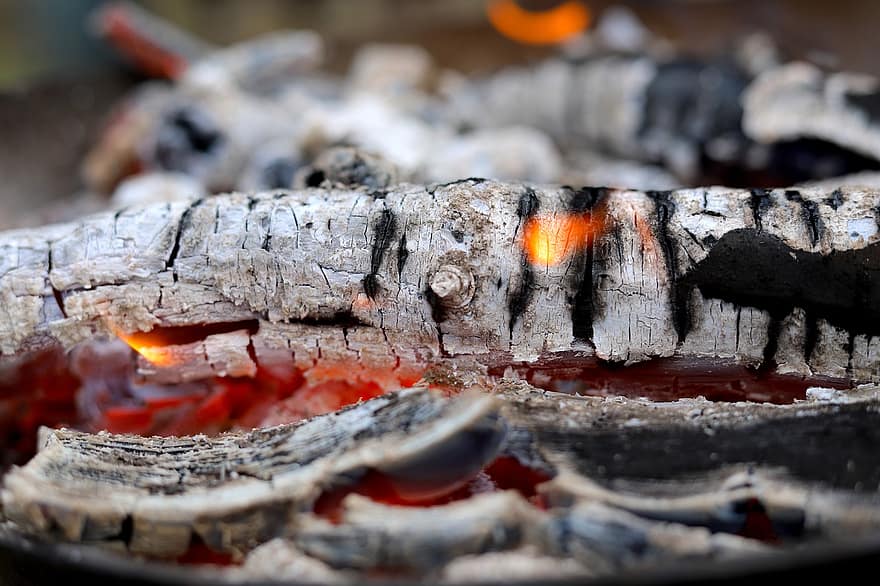 nhiệt, ngọn lửa, lửa trại, nóng bức, hút thuốc, đốt cháy, than đá, hiện tượng tự nhiên, nhiệt độ, cận cảnh, nướng