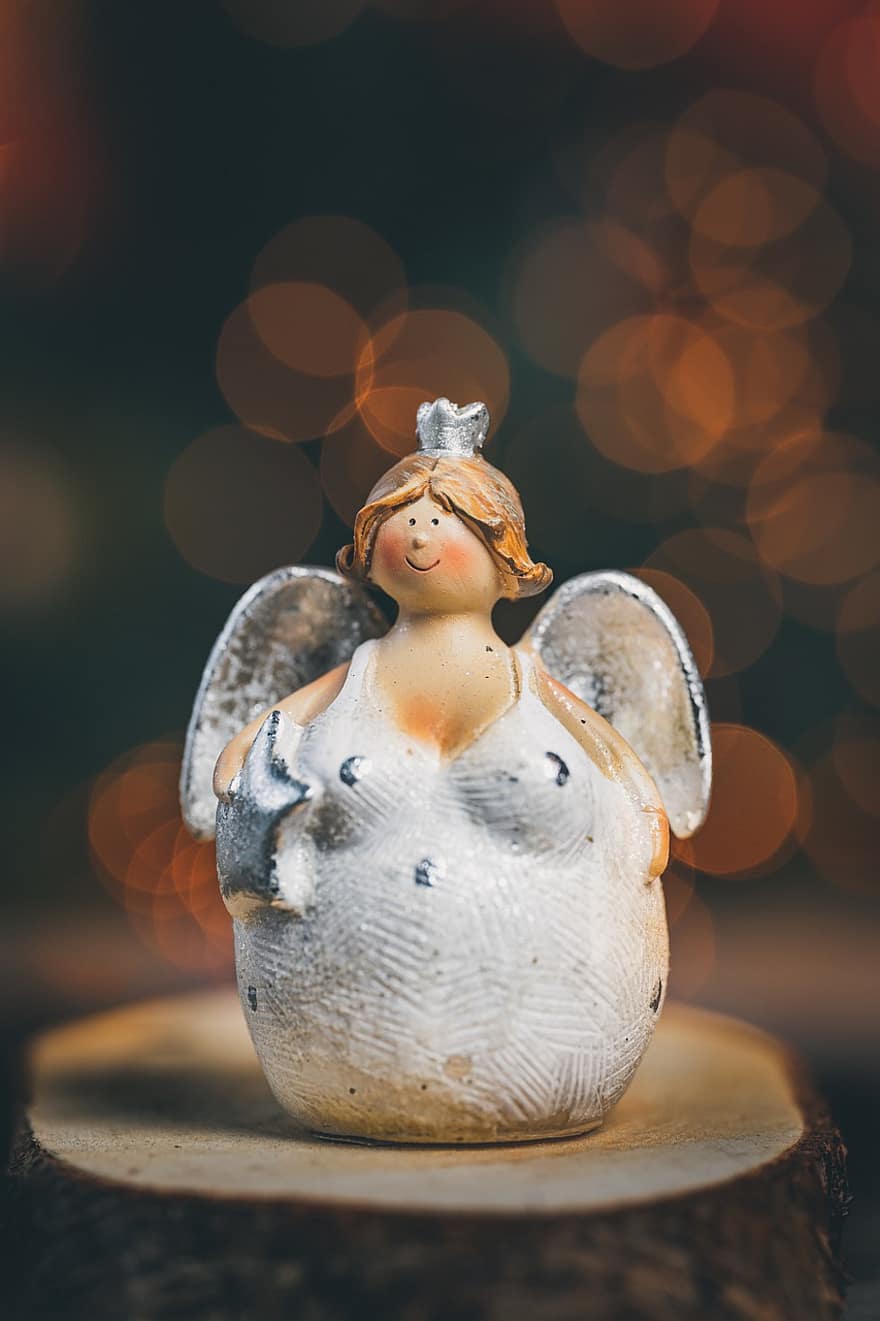 Engel, Figur, Weihnachten, Dekoration, Hintergrund, Dezember, Feiertage