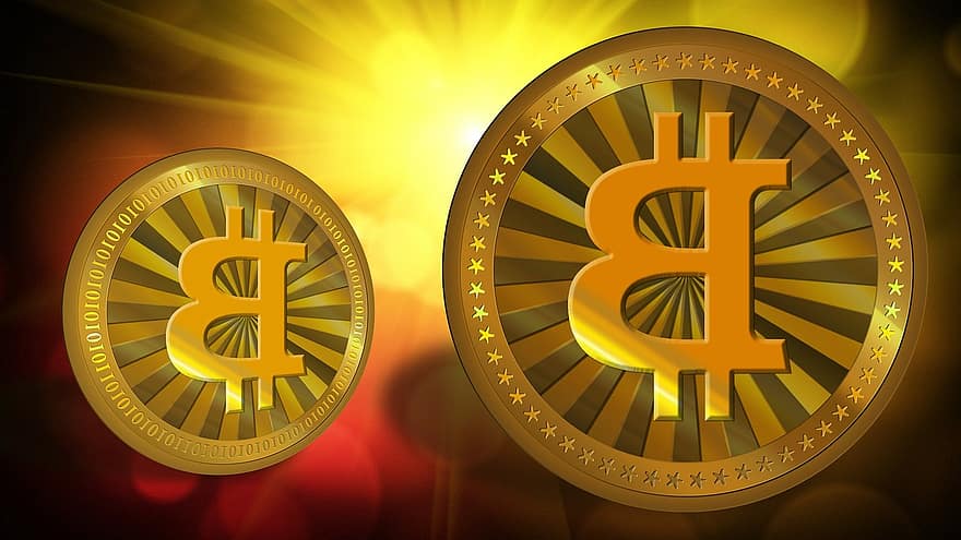 Bitcoin, para, nakit, takas, gelir, para birimi, maliye, altın, zengin, servet, Kahverengi Para