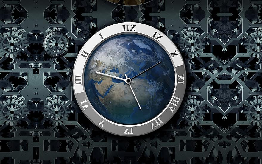 Clock, Movement, Time, Time Of, Time Indicating, Clock Face, Pointer