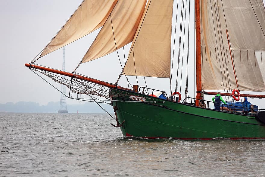 Sailing Vessel, Traditional Ship, Ship, Museum Ship, Maritime, Water, Baltic Sea, Tall Ship, Historically, Wooden Mast, Sail