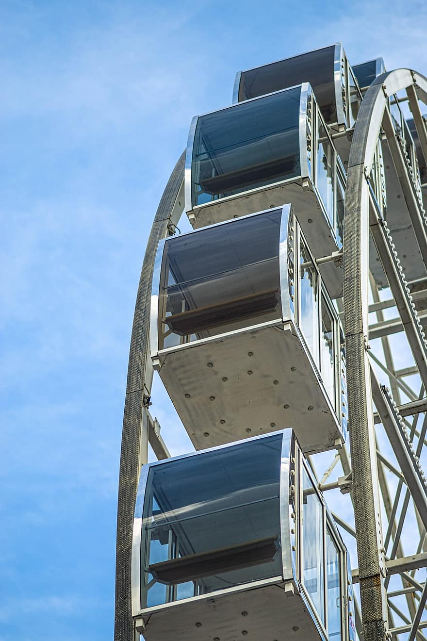 Ferris Wheel, Amusement Park, Amusement Ride, Fairground, Park