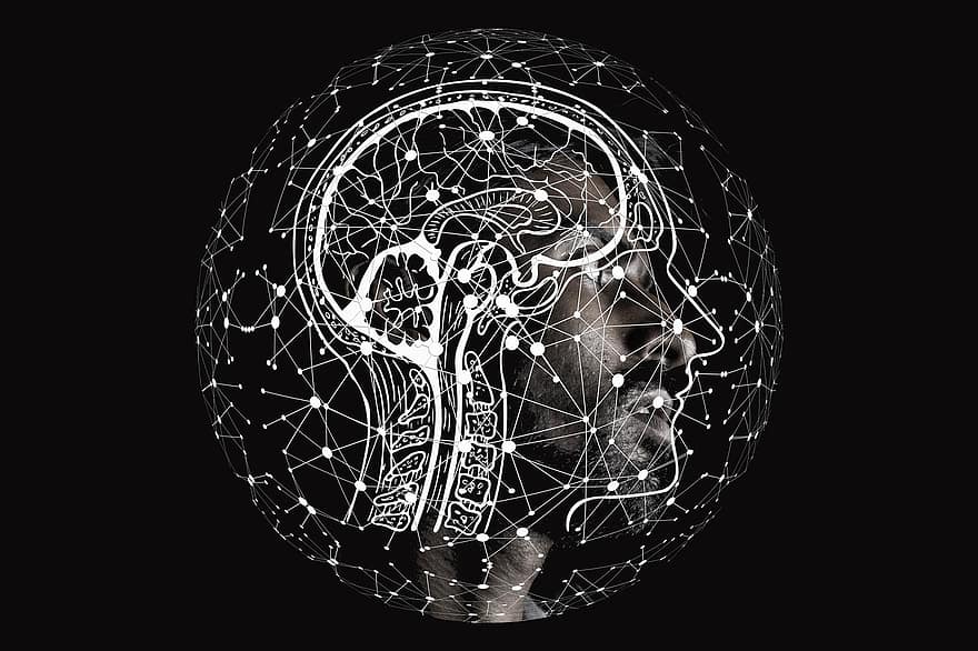 person, hjerne, digitalt, teknologi, styre, synes at, kunstig intelligens, datavitenskap, datamaskin, intelligent, kontrollert