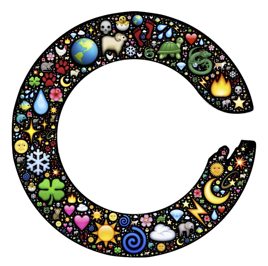 Sunyata, Zen, vide, Emoji, création, plein, la nature, symbole, environnement, conception, icône