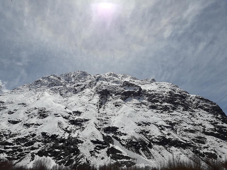 ภูเขา, ประชุมสุดยอด, ฤดูหนาว, หิมะ, จุดสูงสุด, โขดหิน, หนาว, น้ำค้างแข็ง, ธรรมชาติ, ยอดเขา, น้ำแข็ง