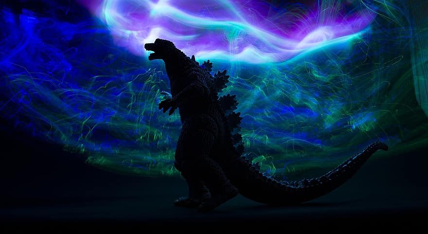 Godzilla, mainan, zelight