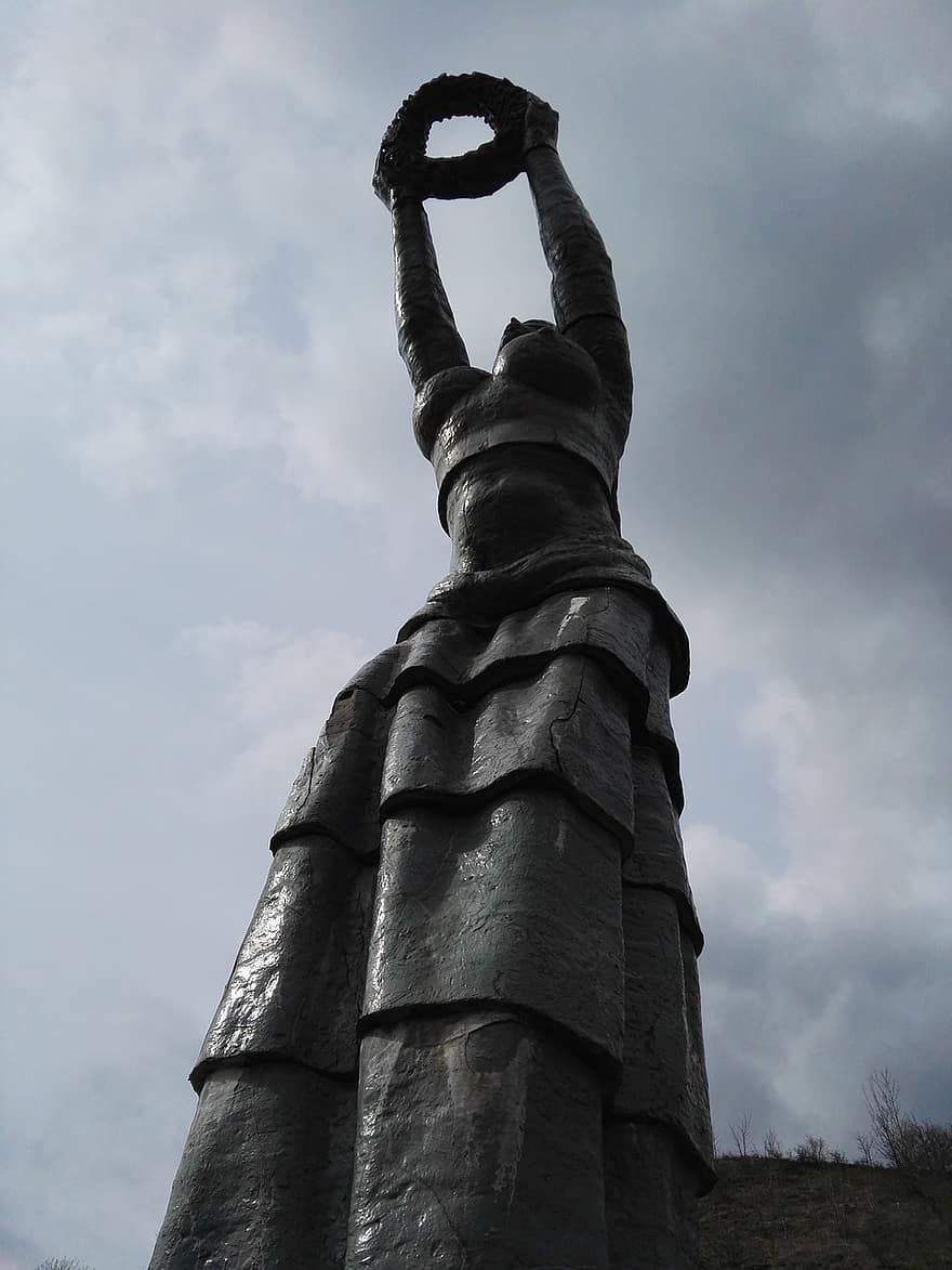 Статуя Дунайя, статуя, Orsova, Румыния, религия, архитектура, культуры, скульптура, известное место, христианство, история