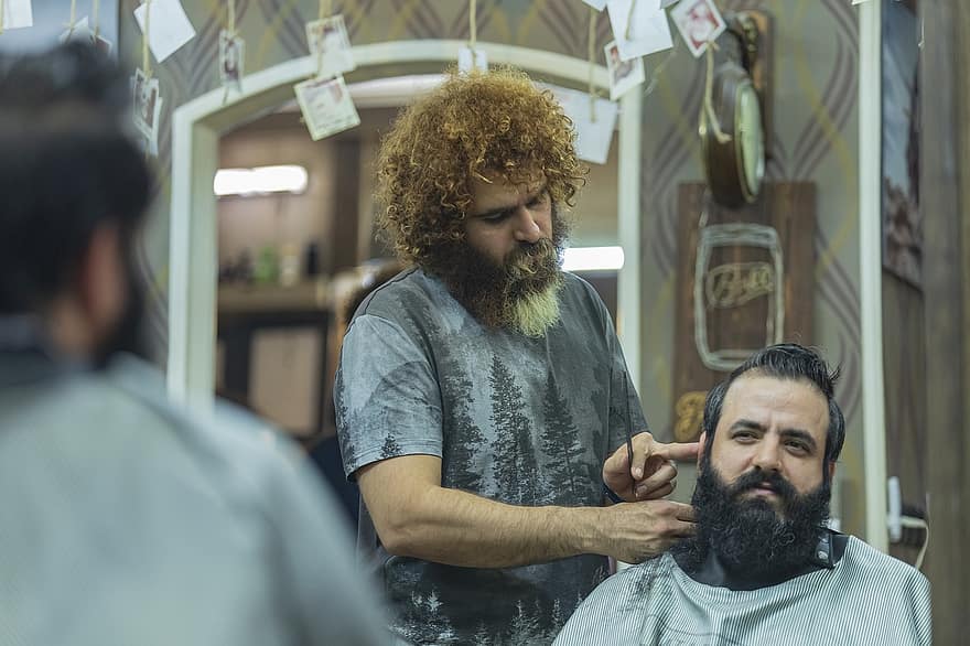 Barber Shop, Haircut, Hairstyle, Iranian People, Persian People, Iran, Mashhad City, Stylist, Canon Phoyography, Jorj Barber, Mostafa Meraji