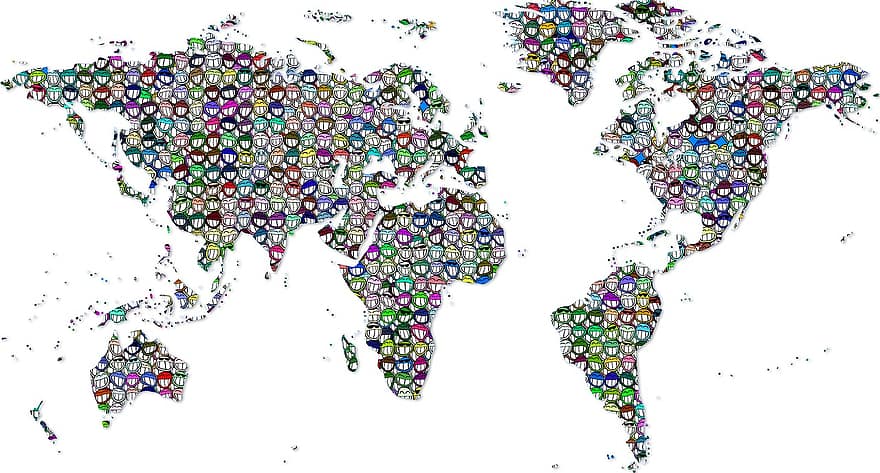 карта світу, глобальний, географії, міжнародний, карта, світ, землі