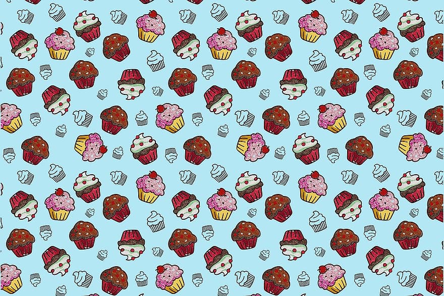 muffin, kaka, muffins, efterrätt, ljuv, födelsedag, utsökt, bakning, bakverk, baka, godis