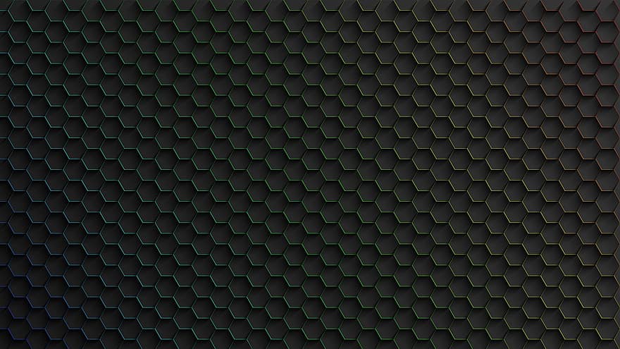 šestiúhelníky, Černá, vzor, tapeta na zeď, Pozadí, textura, bezešvý, bezešvé vzor, design, scrapbooking, digitální scrapbooking