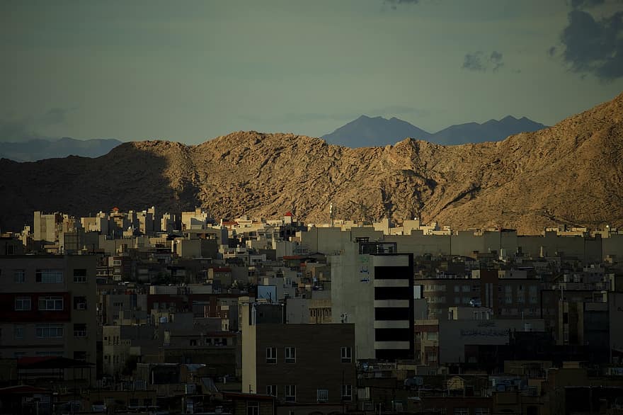 місто, Іран, ком, архітектура, подорожі, мегаполіс