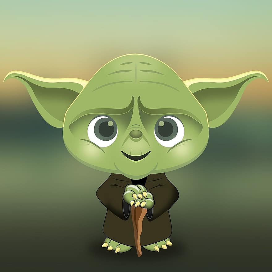 Yoda, stjerne krigen, jedi, hun lager