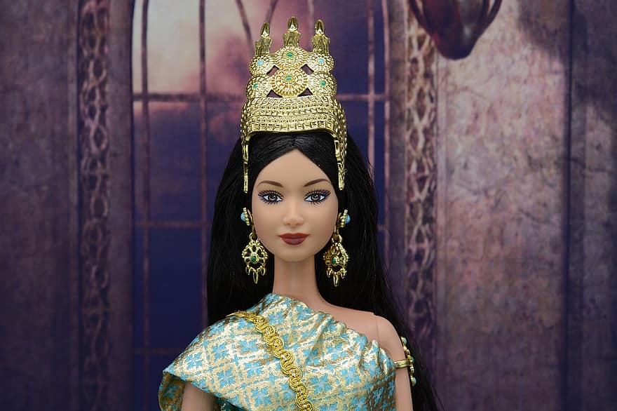 Barbie, boneka, mainan, Kamboja, mattel, indah, koleksi, mainan anak-anak, perempuan, mode, keindahan