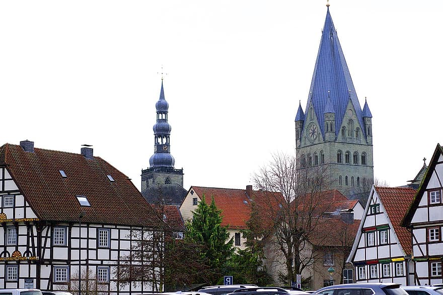 Soest, Tyskland, by, nordrhein-westfalen, historiske sentrum, natur, arkitektur, berømt sted, historie, bygge eksteriør, kulturer