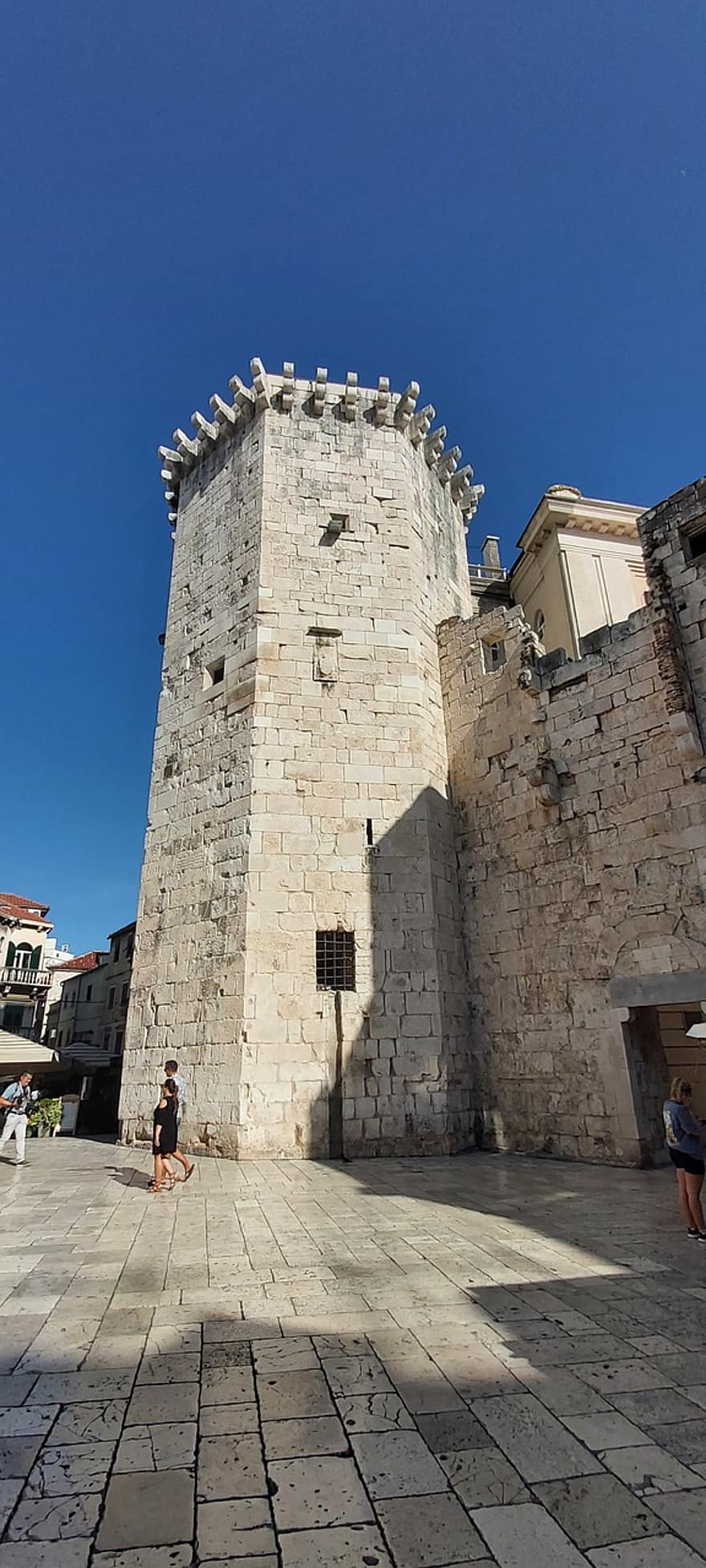 torre veneziana, castello, Diviso, Croazia, Torre, medievale, romano, antico, architettura, storico, punto di riferimento