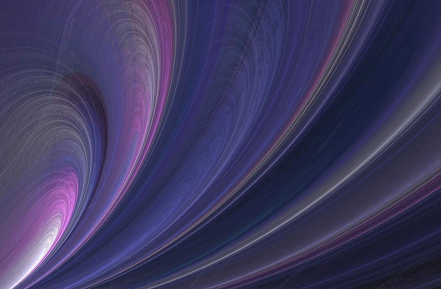 Fractal, Curve, Arabesque, Lines, Loop, Overlapping, Abstract, Background, Backdrop, Colorful, Computer
