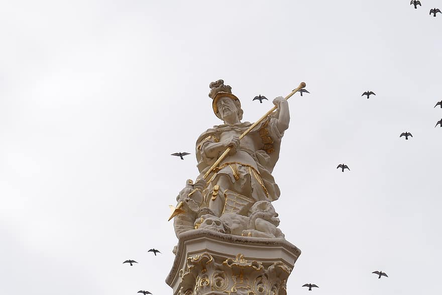 monument, estàtua, escultura, ocells, religió, cristianisme, volant, lloc famós, arquitectura, cultures, història