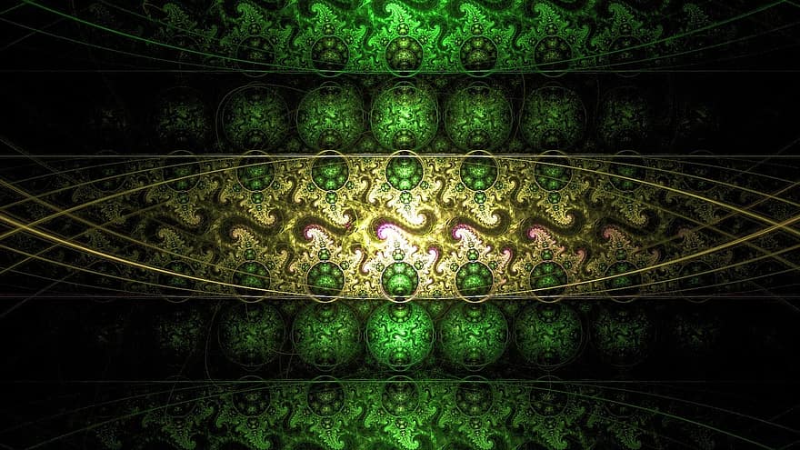 fractal, arta fractală, arta digitala, grafică pe calculator, textură, proiecta, fantezie, artă, verde