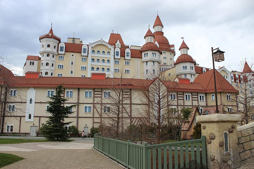 Russland, Bogatyr Castle Hotel, middelalderslott