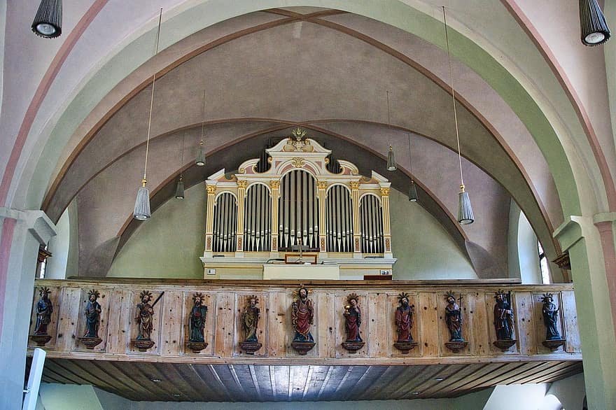 орган, църква, религия, музика