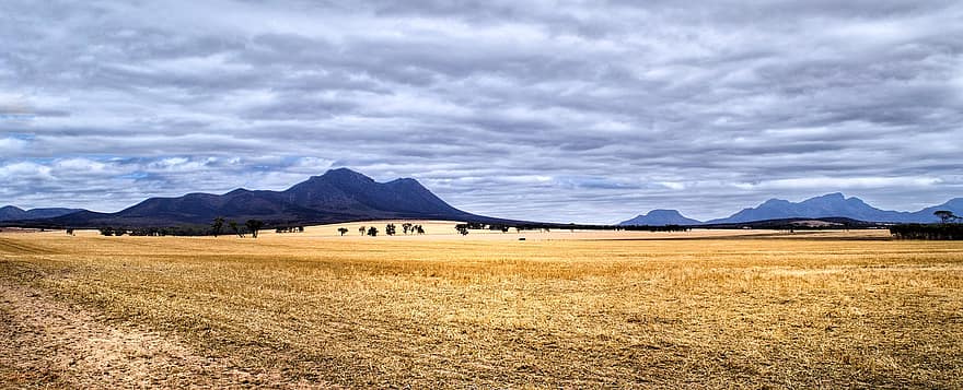 montañas, El oeste de Australia, rangos, paisaje, cielo, estado animico, naturaleza, al aire libre, rural, nubes, escénico