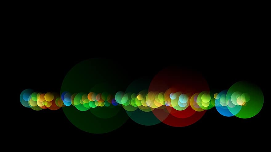 abstrakt, bollar, Färg, runda, bakgrund, mönster