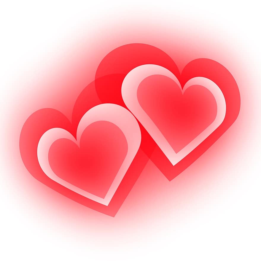 cor, amor, romàntic, art, resum, gràfics del cor, matrimoni, dia de Sant Valentí, feliç, romanç, amants