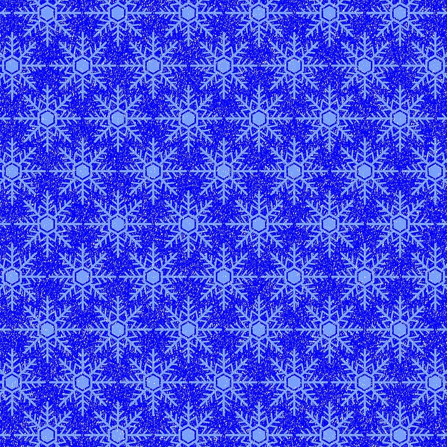 Papel Digital Snowflake, Azul e floco de neve, azul, natal, inverno, padronizar, branco, advento, neve, feriados, decoração