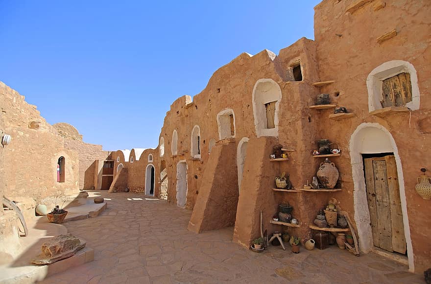 ksour, Туніс, подорожі, туризм, пісок, землі, рош, троглодит, культур, архітектура, відоме місце