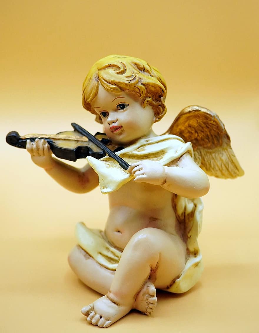 anjo, asa, figura, figura de anjo, mensageiro do céu