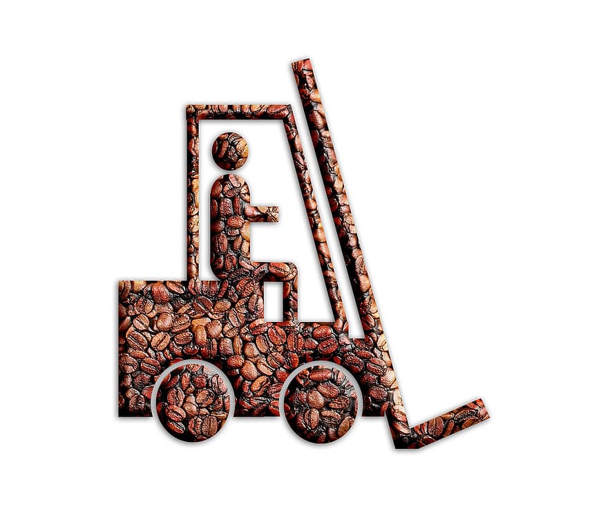 Forklift, Heavy Equipment, Machine, Machinery, Engine, Farm, Coffee, Work