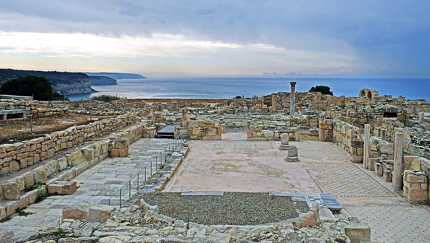 cipru, ruine, arheologie, peisaj, site-ul vechi, site istoric, excavare, civilizatie antica, Reper