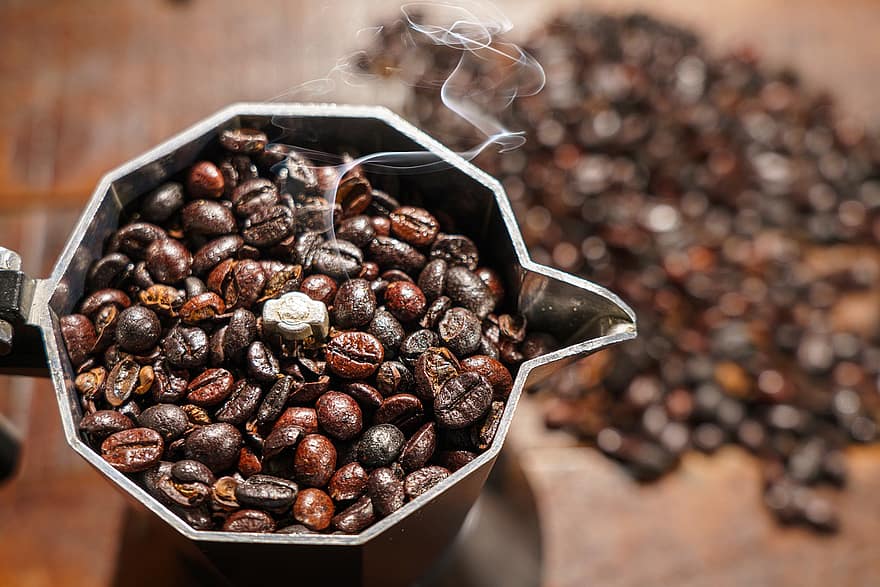 Coffee, Beans, Seeds, Caffeine, Cafe, Aroma, Roasted, Food, Beverage, Brown, Aromatic