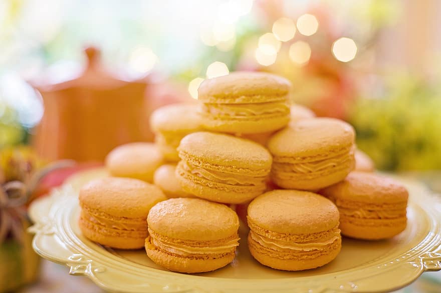 Macarons, French Macarons, Sweets, Stack, Stack Of Macarons, Desserts, Baked Goods, Pastries, Treats, Snacks, Food