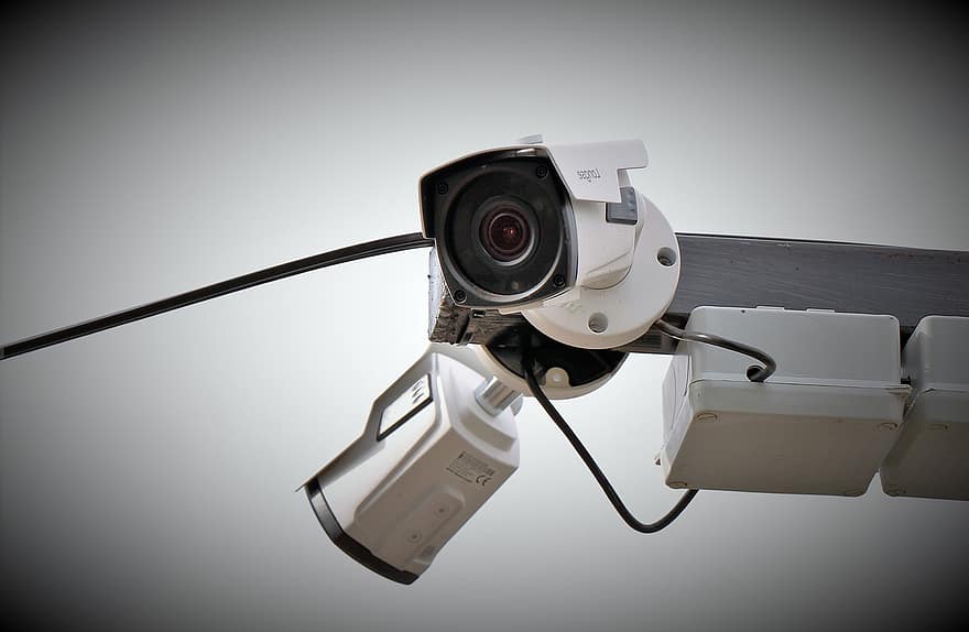 cctv, cámara, vigilancia, seguridad, vídeo, reloj, controlar, proteccion